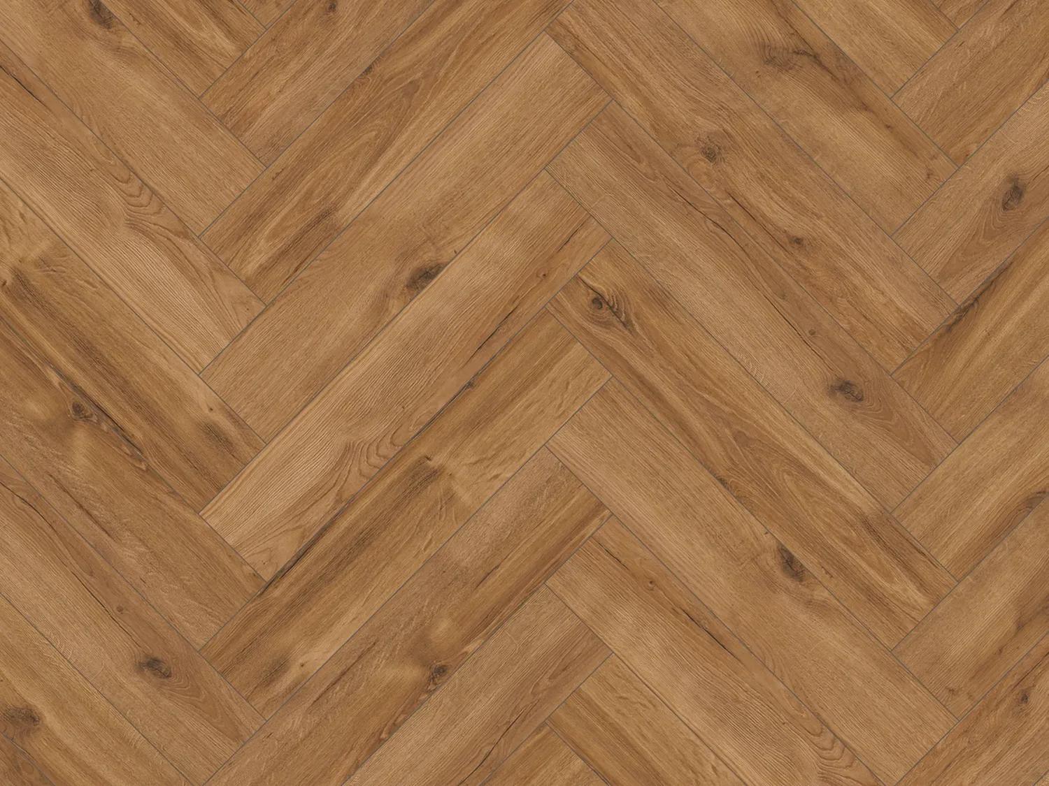 Ламинат My Step Херрингбон Манор+ Дуб Корфу, 643×131 мм